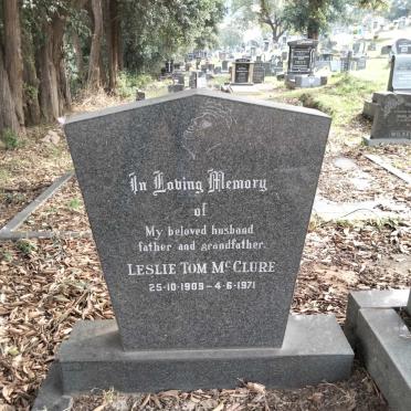 McLURE Leslie Tom 1903-1971