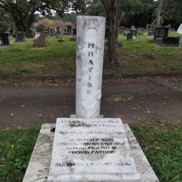 MHAYISE ? Hlatshwayo 1980-200?