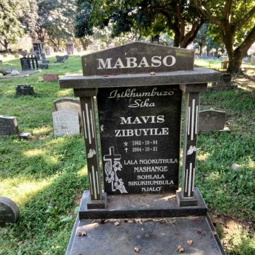 MABASO Mavis Zibuyile 1962-2004