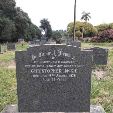 MCKIE Christopher -1979