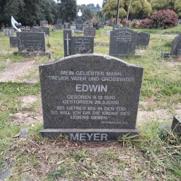 MEYER Edwin 1920-2000