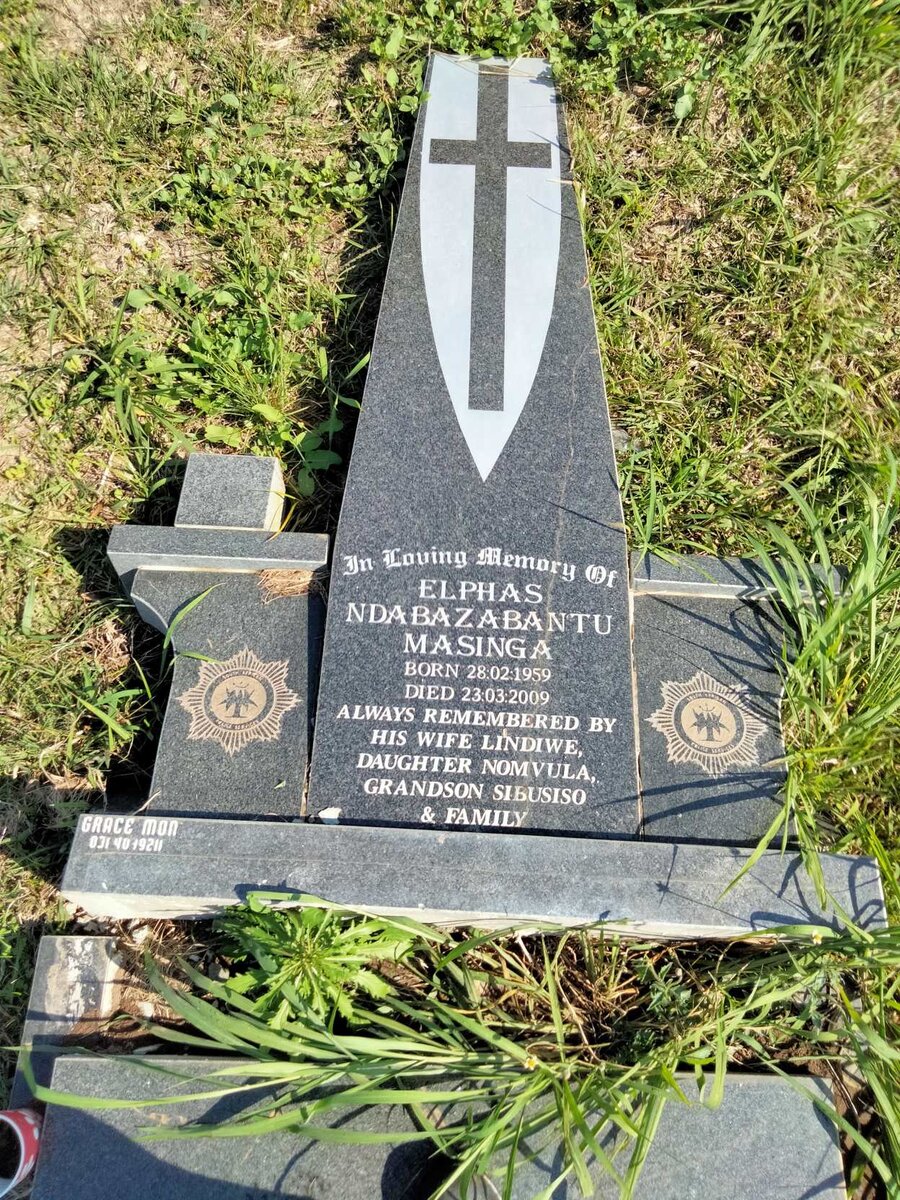 MASINGA Elphas Ndabazabantu 1959-2009