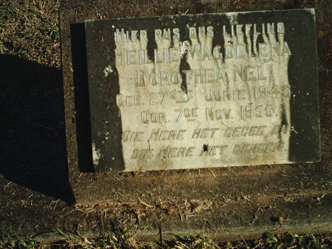 NEL Heillie Magdalena Dorothea 1945-1955