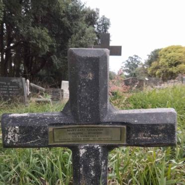 NZIMANDE Mary-Jane 1924-2009