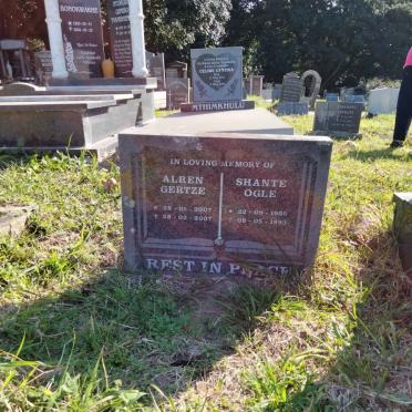 OGLE Shante 1989-1993 :: GERTZE Alren 2007-2007