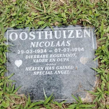 OOSTHUIZEN Nicolaas 1934-1994