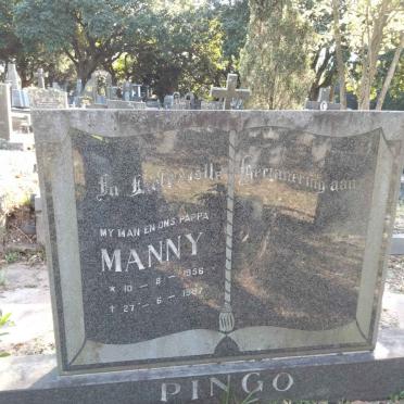 PINGO Manny 1958-1987