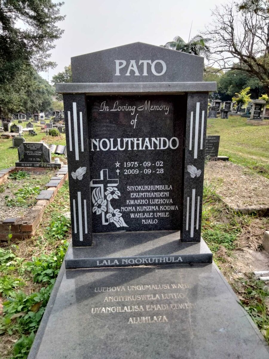 PATO Noluthando 1975-2009