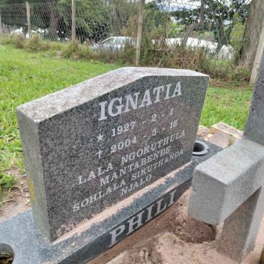 PHILI Ignatia 1927-2004