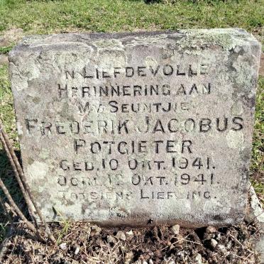 POTGIETER Frederik Jacobus 1941-1941