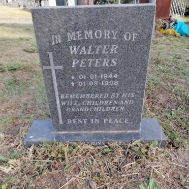 PETERS Walter 1944-1998