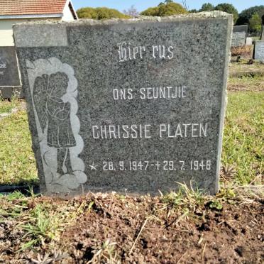 PLATEN Chrissie 1947-1948