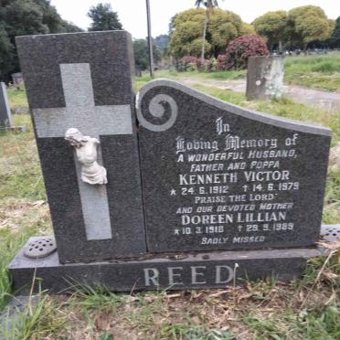 REED Kenneth Victor 1912-1979 &amp; Doreen Lillian 1918-1989