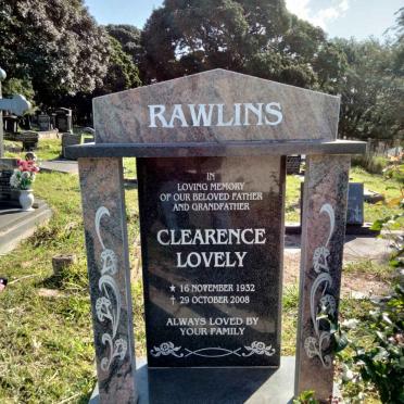 RAWLINS Clearence Lovely 1932-2008