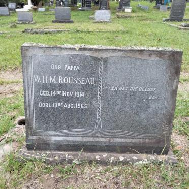ROUSSEAU W.H.M. 1914-1965