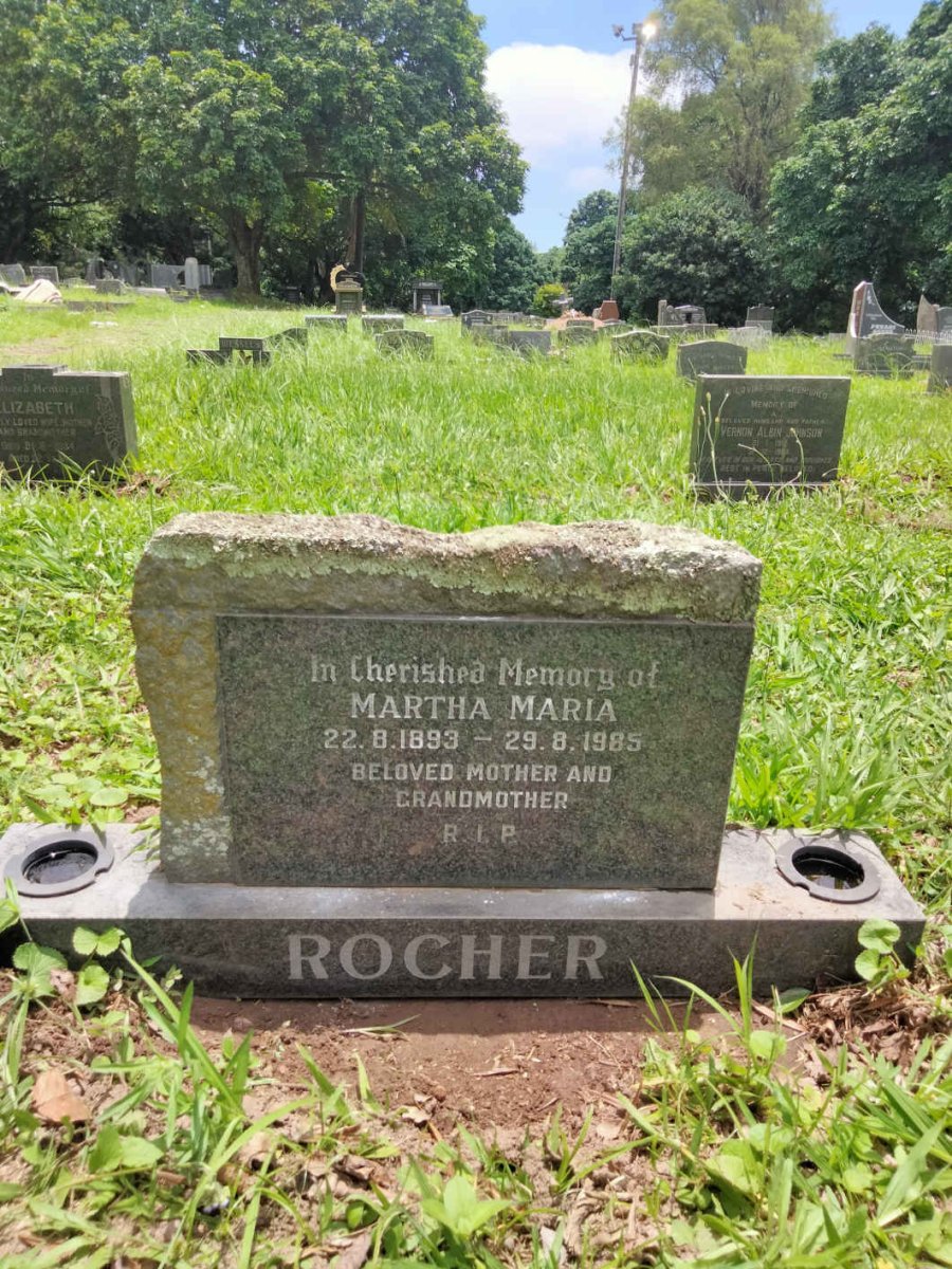 ROCHER Martha Maria 1893-1985