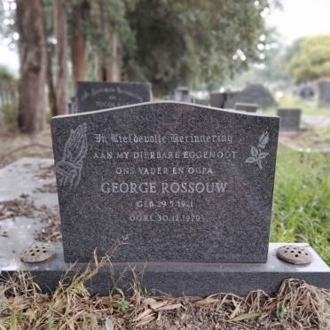 ROSSOUW George 1921-1979