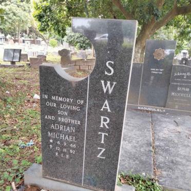 SWARTZ Adrian Michael 1966-1992