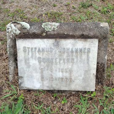 SCHEEPERS Stefanus Johannes 1924-1968