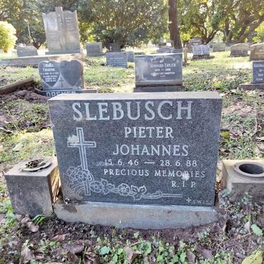 SLEBUSCH Pieter Johannes 1946-1988