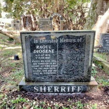 SHERRIFF Raoul Diogene 1972-1997