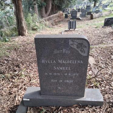 SAMUEL Hylla Magdelena 1920-1972