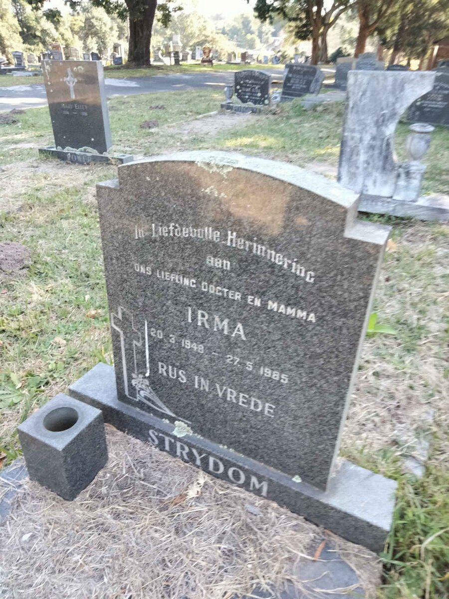 STRYDOM Irma 1948-1985