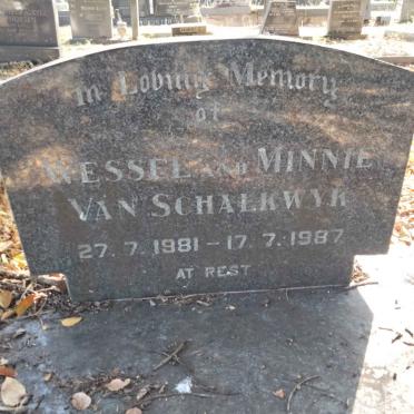 SCHALKWYK Wessel, van &amp; Minnie