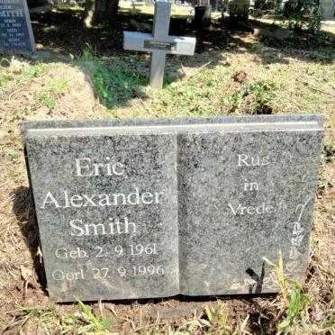 SMITH Eric Alexander 1961-1996