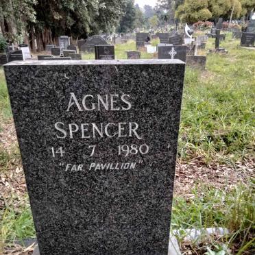SPENCER Agnes -1980