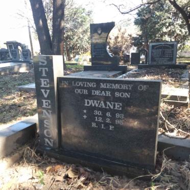 STEVENSON Dwane 1993-1995