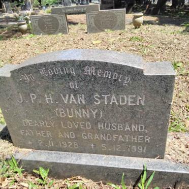 STADEN J.P.H., van 1928-1991