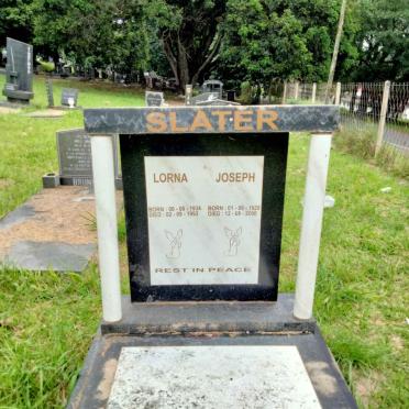 SLATER Joseph 1929-2006 & Lorna 1934-1993