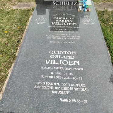 VILJOEN Quinton Osland 1959-2022 :: VILJOEN Sherene Sabine 1965-2019