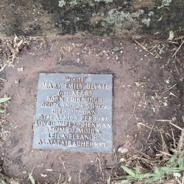 ULYATE Mary Emily nee KERR 1909-1987