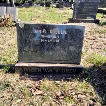 VUUREN Daniel Rudolph, Jansen van 1914-197?