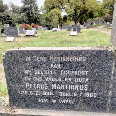 VENTER Petrus Marthinus 1906-1968 &amp; Beatrice Isabel Rose 1910-1984