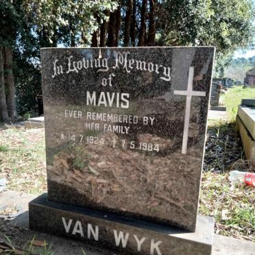 WYK Mavis, van 1924-1984