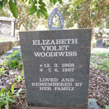 WOODIWISS Elizabeth Violet 1908-1997
