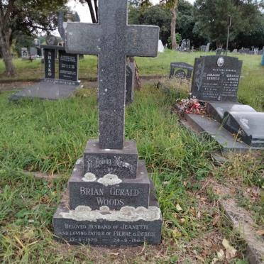 WOODS Brian Gerald 1929-1966