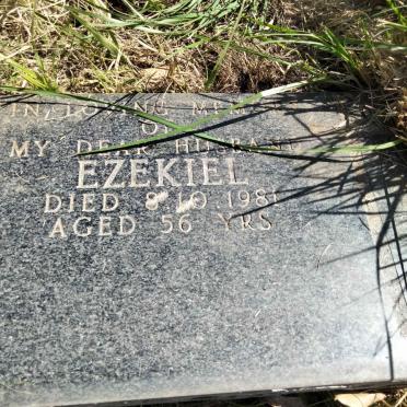 WYK Ezekiel, van -1981