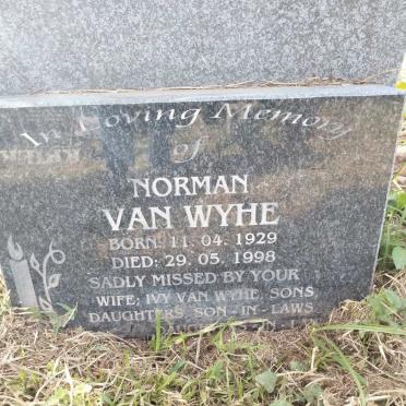 WYHE Norman, van 1929-1998 & Ivy 1937-2011 _2
