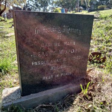 WINFORD Beauty -1980