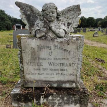 WESTRAAD Merle 1844-1959