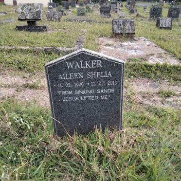 WALKER Aileen Shelia 1929-2010