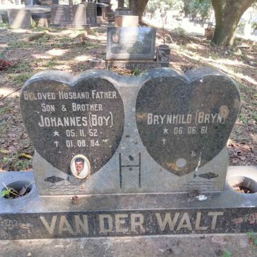 WALT Johannes, van der 1952-1994 &amp; Brynhild 1961-