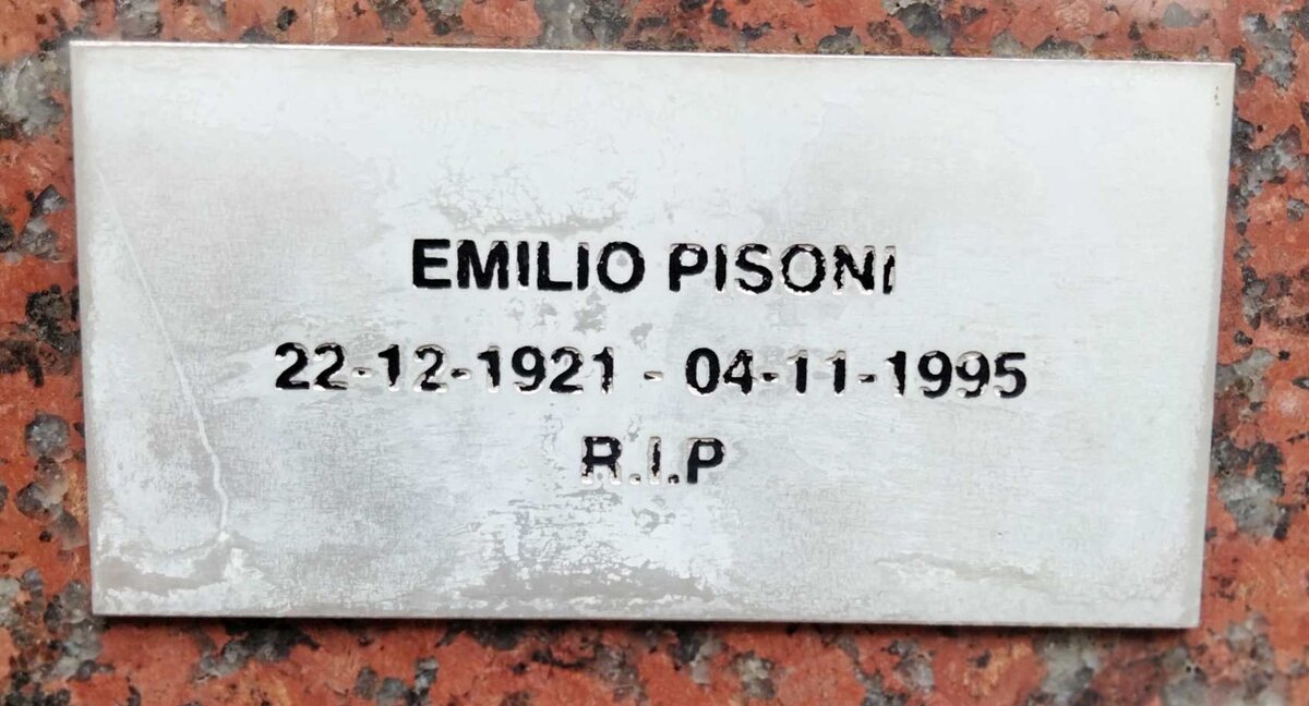 PISONI Emilio 1921-1995