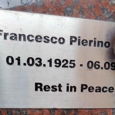 PIERINO Francesco 1925-20??