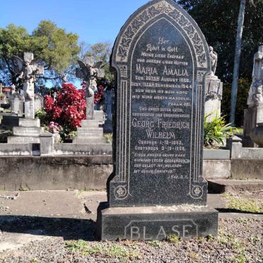 BLASE Georg Friedrich Wilhelm 1882-1969 &amp; Maria Amalia 1888-1944