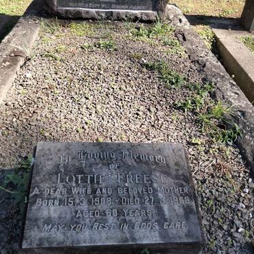 FREESE Lottie 1908-1968